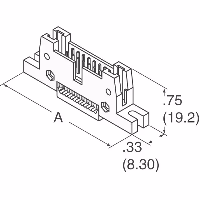 AWH 34G-E232-IDC Assmann WSW Components  Support de panneau suspendu gratuit